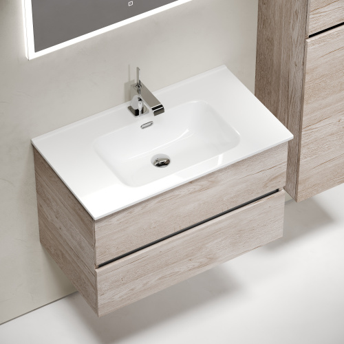 Тумба под раковину Sancos Urban UR80EG 79х45х55 настенная - фото 5